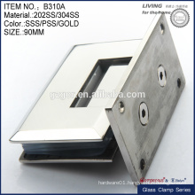 square bevel 90 degree shower door pivot hinge